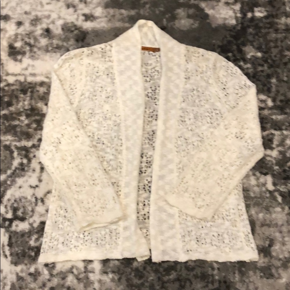 Belldini Open knit Cardigan off white size S